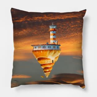 Shell-Lighthouse Pillow