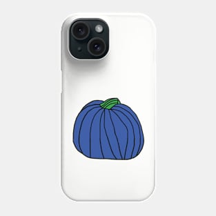 Big Blue Pumpkin Phone Case