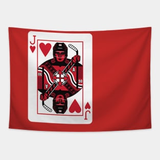 Jack Hughes Jack Of Hearts Tapestry