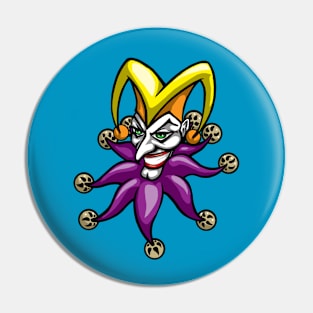 King of Laughs Pin