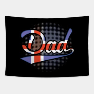 Icelandic Dad - Gift for Icelandic From Iceland Tapestry