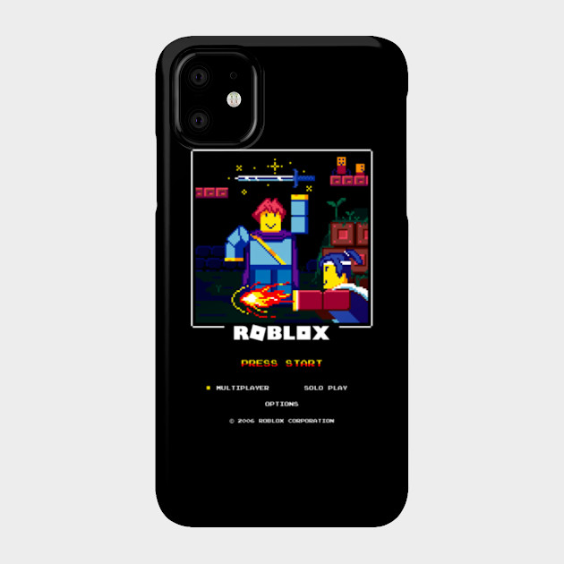 Funny Game Characters Retro Blox Roblox Coque Pour Telephones Teepublic Fr - 2006 roblox characters