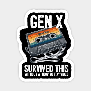 Gen X Survived Tangled Cassette Without Video Magnet