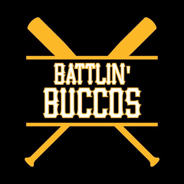 Pittsburgh Pirates Battlin' Buccos by Merlino Creative