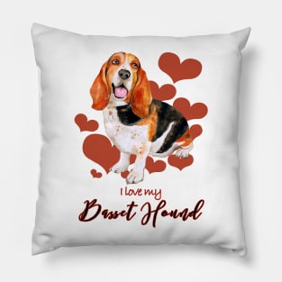 I love my Basset Hound Pillow