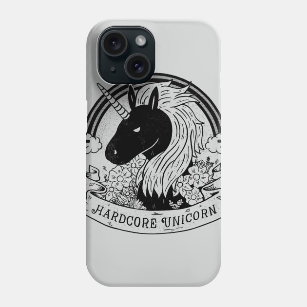 Hardcore Unicorn Phone Case by Tobe_Fonseca