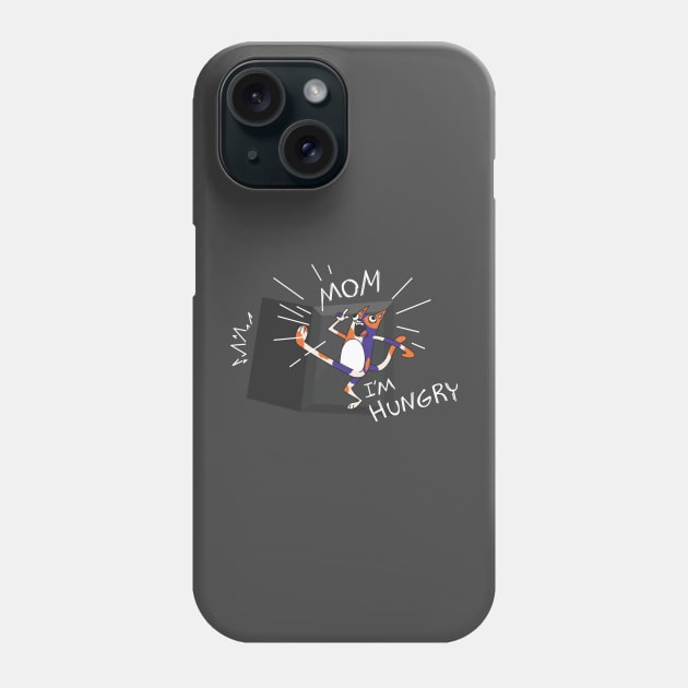 Mom I'm hungry cat Phone Case by dhaniboi