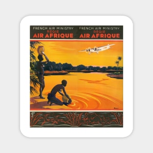 Vintage Travel - Air Afrique Magnet