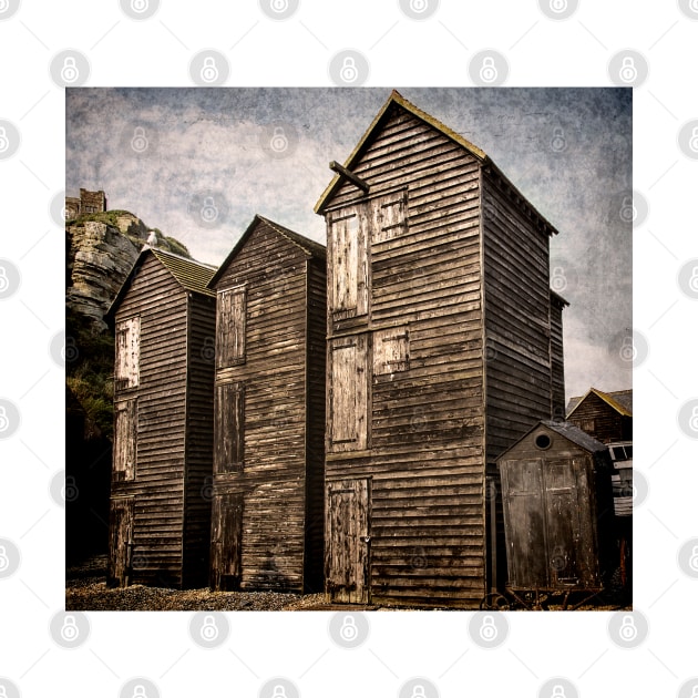 Fishermens Huts at Hastings, East Sussex by IanWL