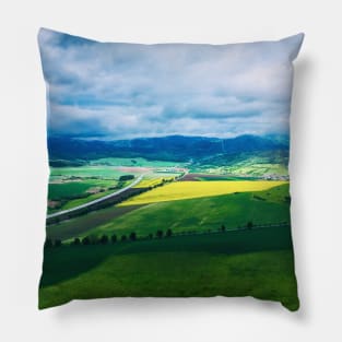 Colorful Landscape Pillow