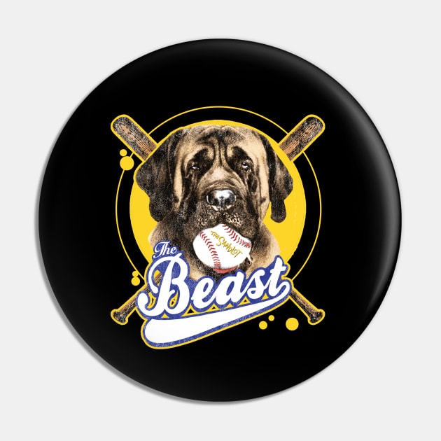 Beast - the sandlot Pin by Doxie Greeting