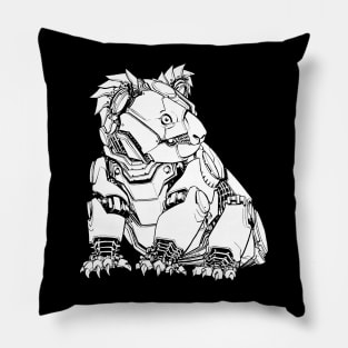 Robo Koala (white shape) Pillow