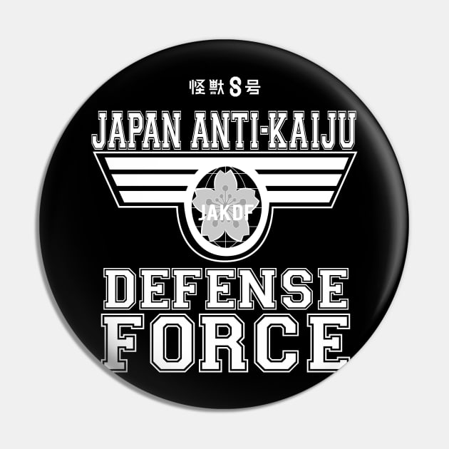 KAIJU No 8: JAPAN ANTI-KAIJU DEFENSE FORCE Pin by FunGangStore