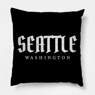 Seattle, Washington Pillow