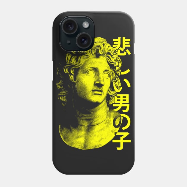 悲しい男の子 Phone Case by Fabricated_Abyss