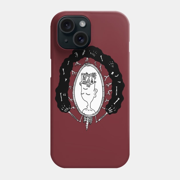 Bone Cloud Phone Case by finnduffstuff