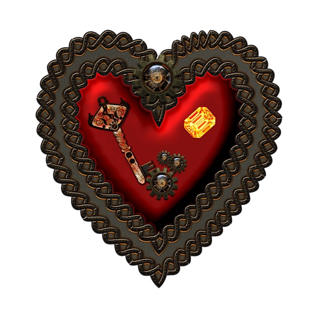 Awesome celtic steampunk heart by Nicky2342