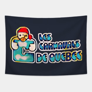 Quebec Carnavals Baseball Tapestry