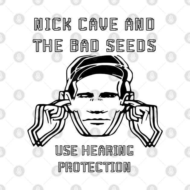 nick cave use hearing protection by the haunted bathroom