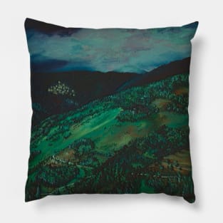 View from San Chirico, Italy Pillow