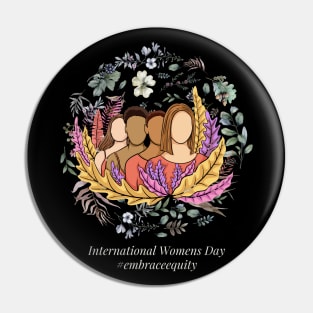 international women's day 2023 embrace equity 2023 Pin