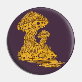 Shroom Swamp [dark] Pin