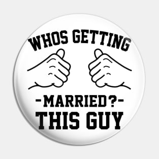 Who's getting married? This guy Pin