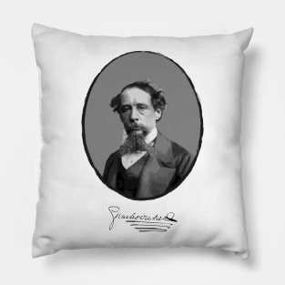 Authors - Charles Dickens Pillow