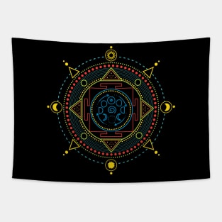 Geometric 7 Tapestry