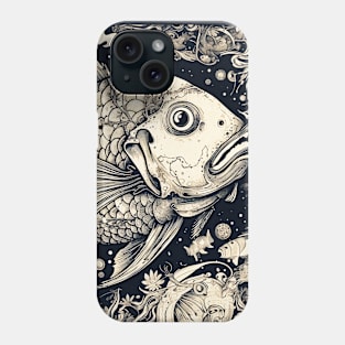 Surreal fish Phone Case