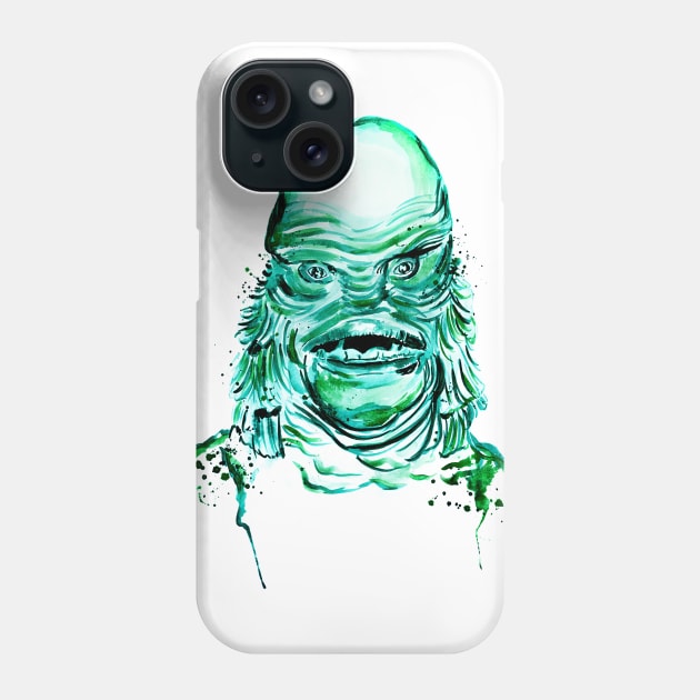 Creature from the Black Lagoon Phone Case by beaugeste2280@yahoo.com