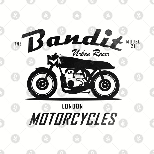 The Bandit Retro Motorcycle by TCP