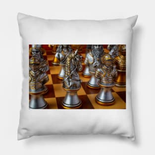 The Game Of Chess Pillow