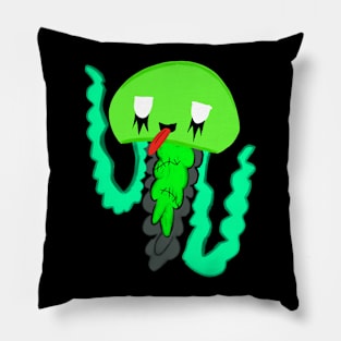 Metel head jellyfish Pillow