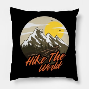 Hike The World Pillow