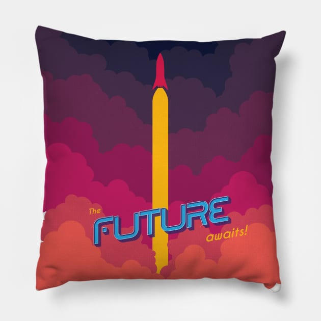 The future awaits! Pillow by adeptofart