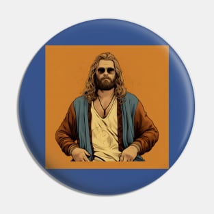 Fat Thor Dude Pin