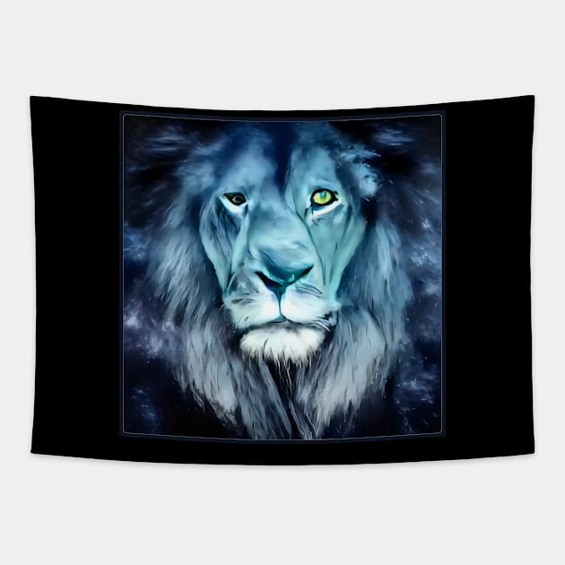 SURREAL LION #9 Tapestry by ALLTHINGSMINv