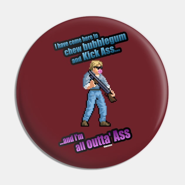 All Outta Ass Pin by AlterAspect