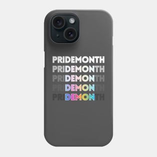 Pride Demon (Rainbow) Phone Case