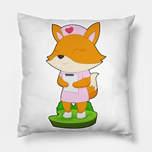 Fox Nurse Notepad Pillow