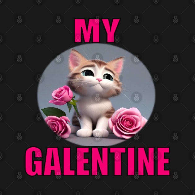 My galentines kitty cat by sailorsam1805