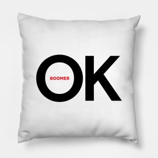 OK Boomer Pillow