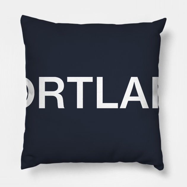 Portland Pillow by ptours