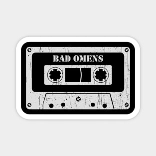 Bad Omens - Vintage Cassette White Magnet