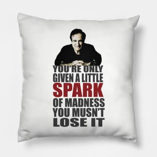 Little spark of madness....don't lose it Pillow