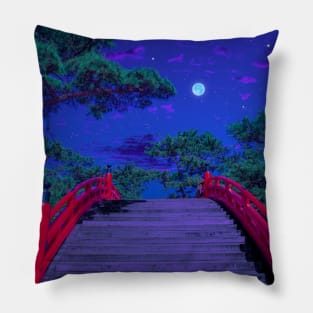 Osaka magical garden Pillow