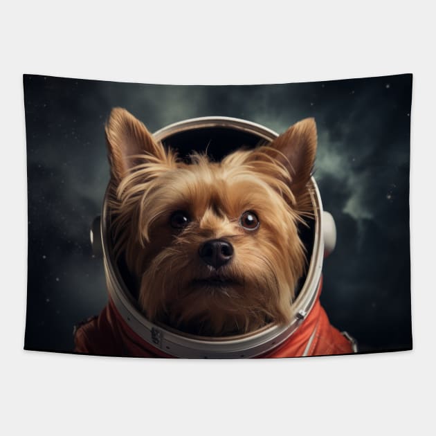 Astro Dog - Australian Terrier Tapestry by Merchgard