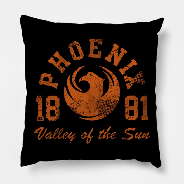 Phoenix Arizona Valley Of The Sun Pillow by E
