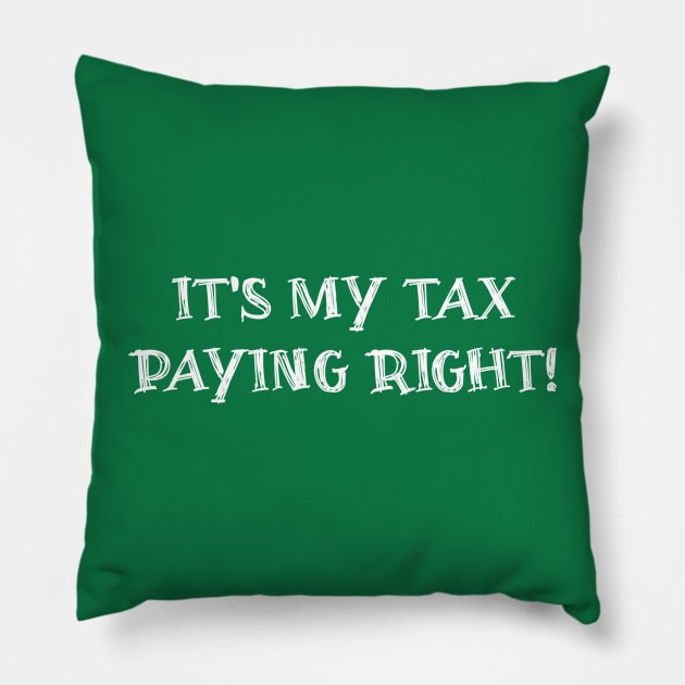 Tax day Pillow by J Best Selling⭐️⭐️⭐️⭐️⭐️